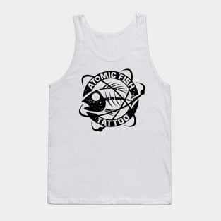 Atomic Fish Tattoo Original Black Tank Top